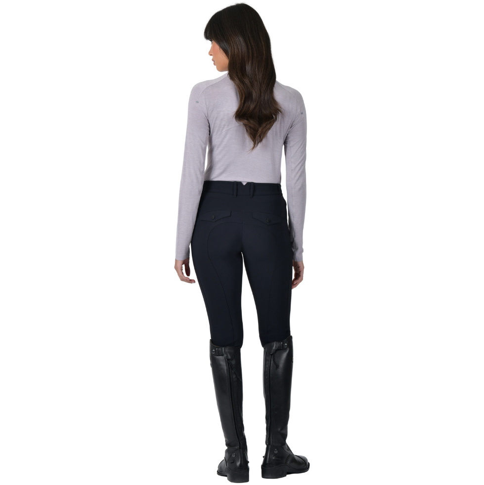 2026 WeatherBeeta Femmes 37.5 Léger Performance Manche Longue Fermeture Éclair 1/4 Zip Top 1029993001 - Mauve Wine Marle